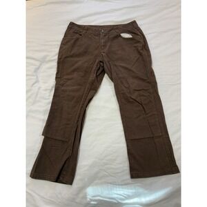 Red Ants Pants Curvy Cut 42x35 Workwear‎ Brown Canvas Utility Made in USA